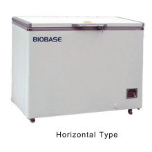 Biobase Certificado CE -25 centígrado 110L-508L congelador horizontal del pecho